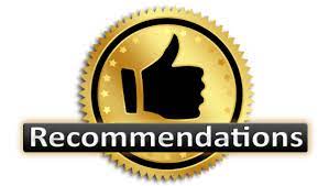  Recommendation